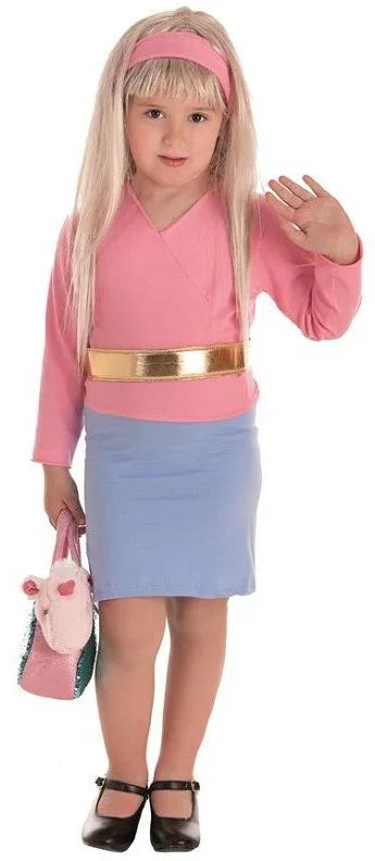 Disfraz de Muñeca Barbie para Niña Barbie Llopis