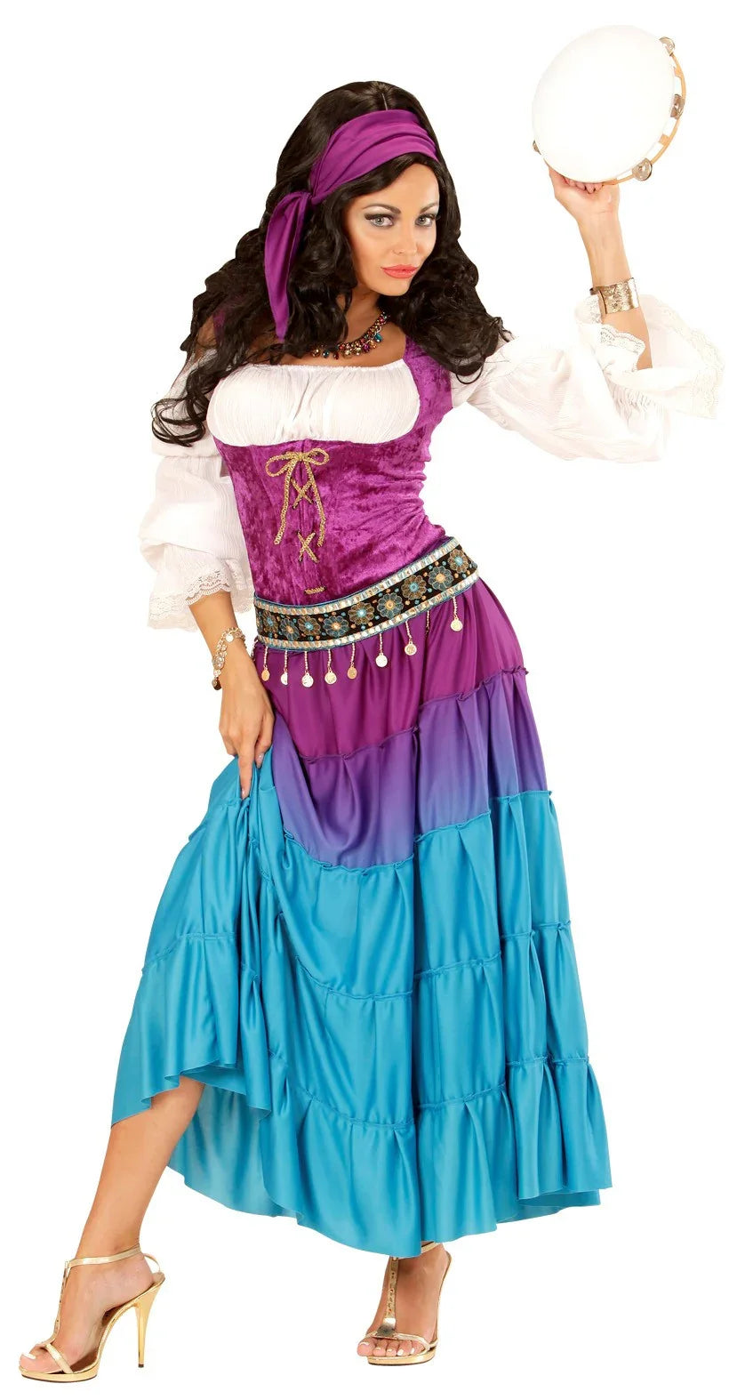 Disfraz de Gitana Esmeralda para Mujer Gitanas Widmann