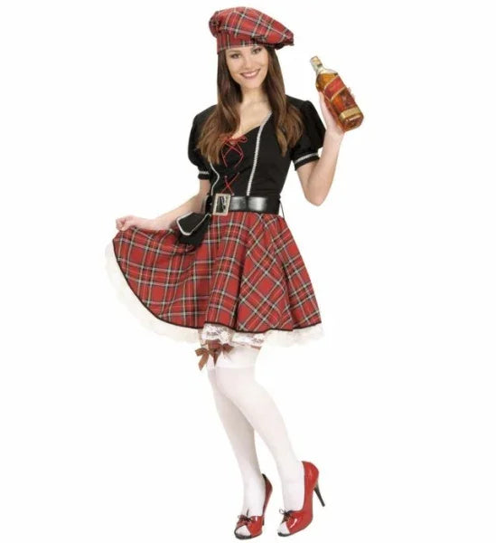 Disfraz de Escocesa Lujo Escoceses Widmann