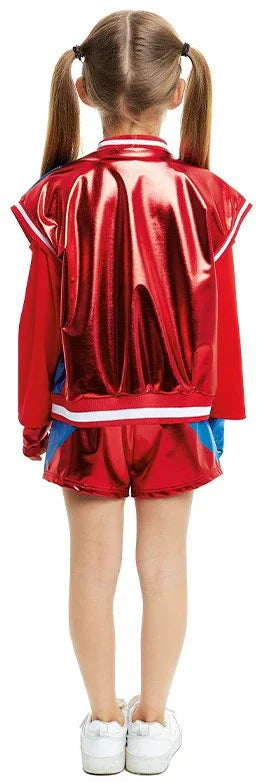 Disfraz de Harley Villana Violenta para Niña Harley Quinn Partilandia