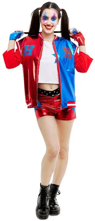 Disfraz de Harley Villana Violenta para Mujer Harley Quinn Partilandia