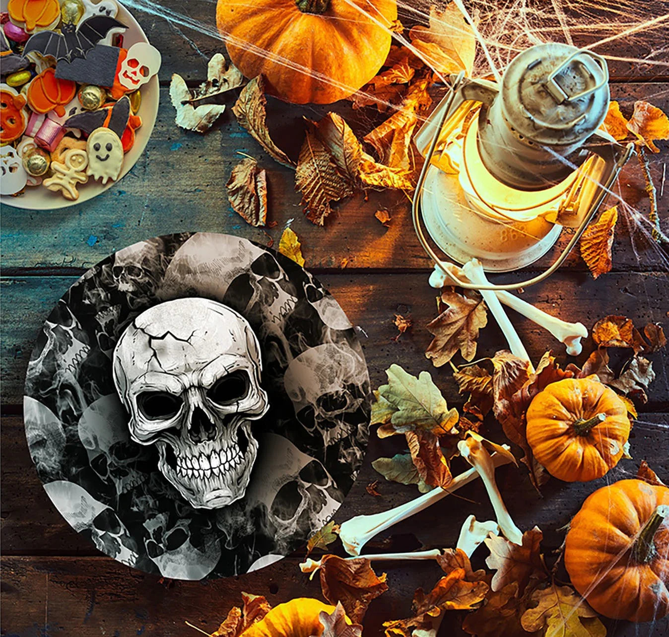 Bol de Calaveras de Halloween Menaje Halloween Guirca