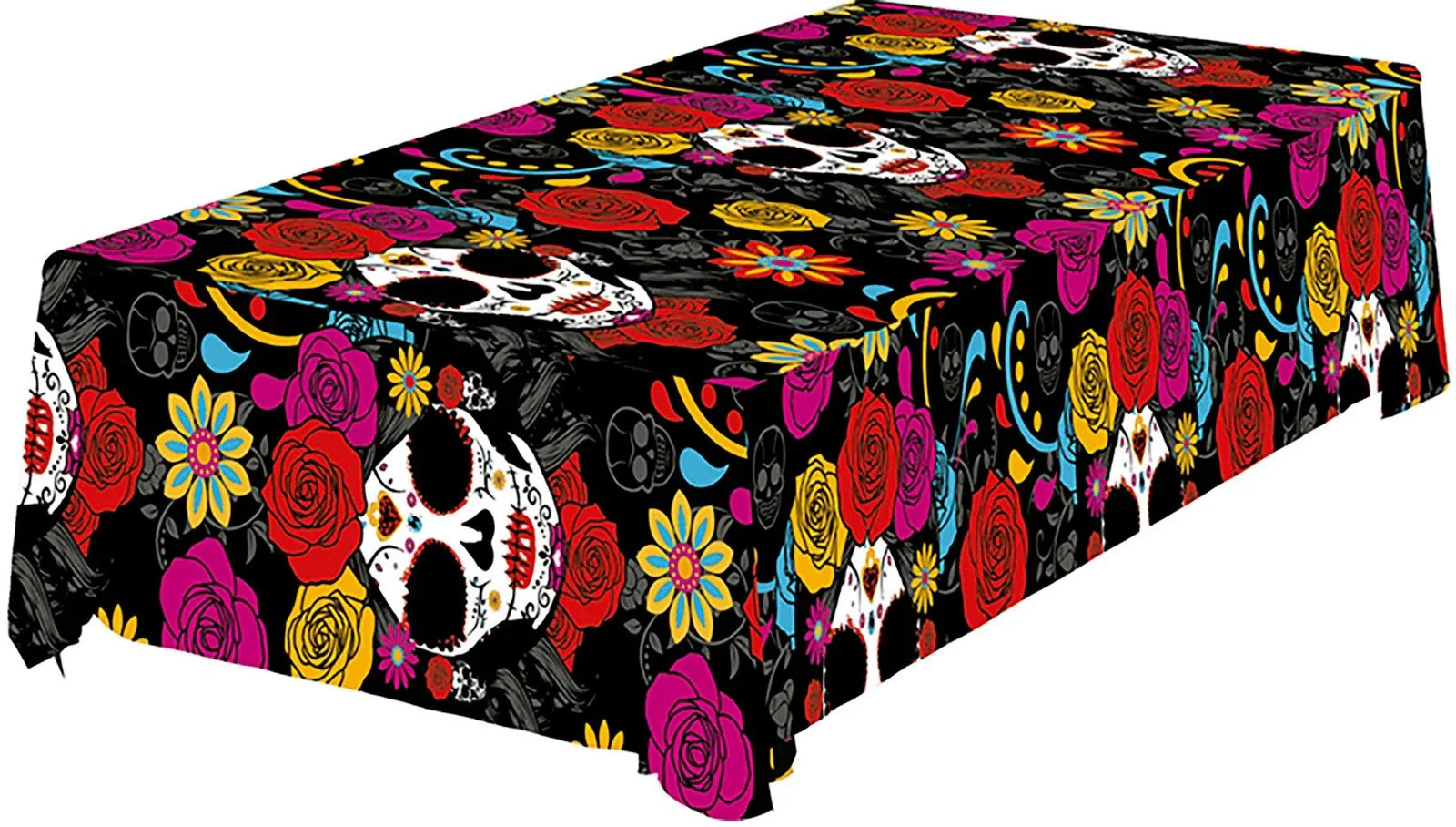 Mantel de Catrina para Decoración de Halloween Menaje Halloween Guirca