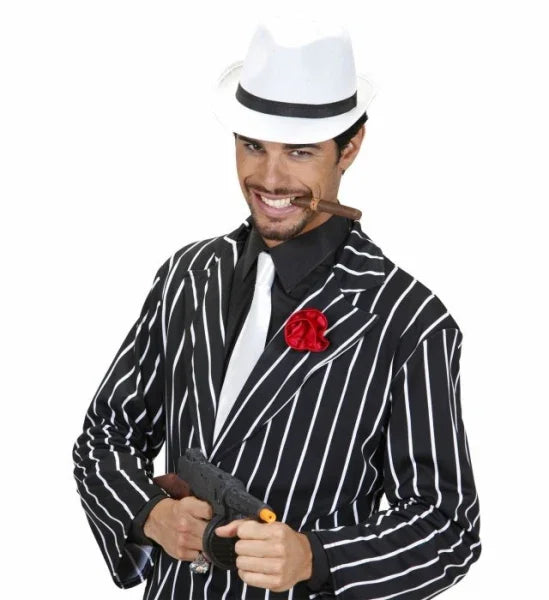 Sombrero Blanco de Gangster Sombreros y Gorros Widmann