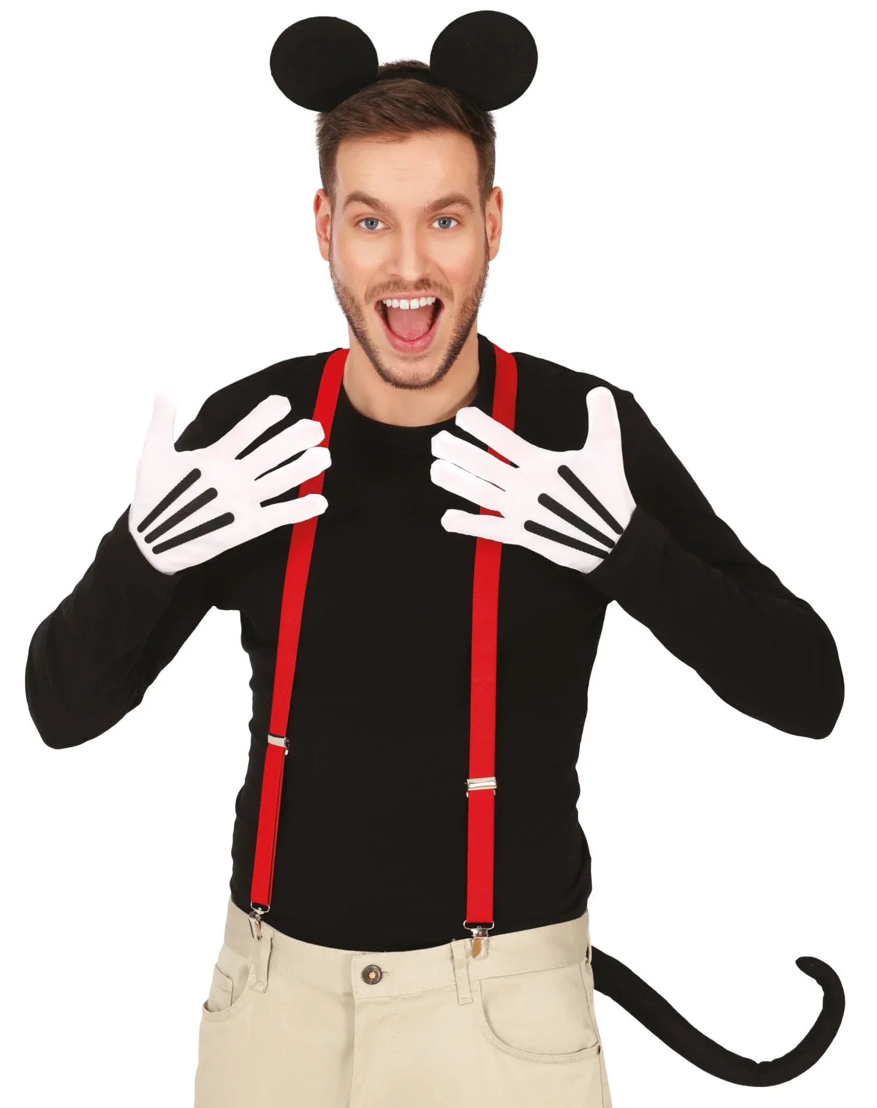 Kit de Disfraz de Mickey Mouse para Adulto Mickey Mouse & Minnie Mouse Guirca