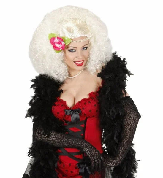 Peluca Blanca Cabaret Lujo COMPLEMENTOS Widmann