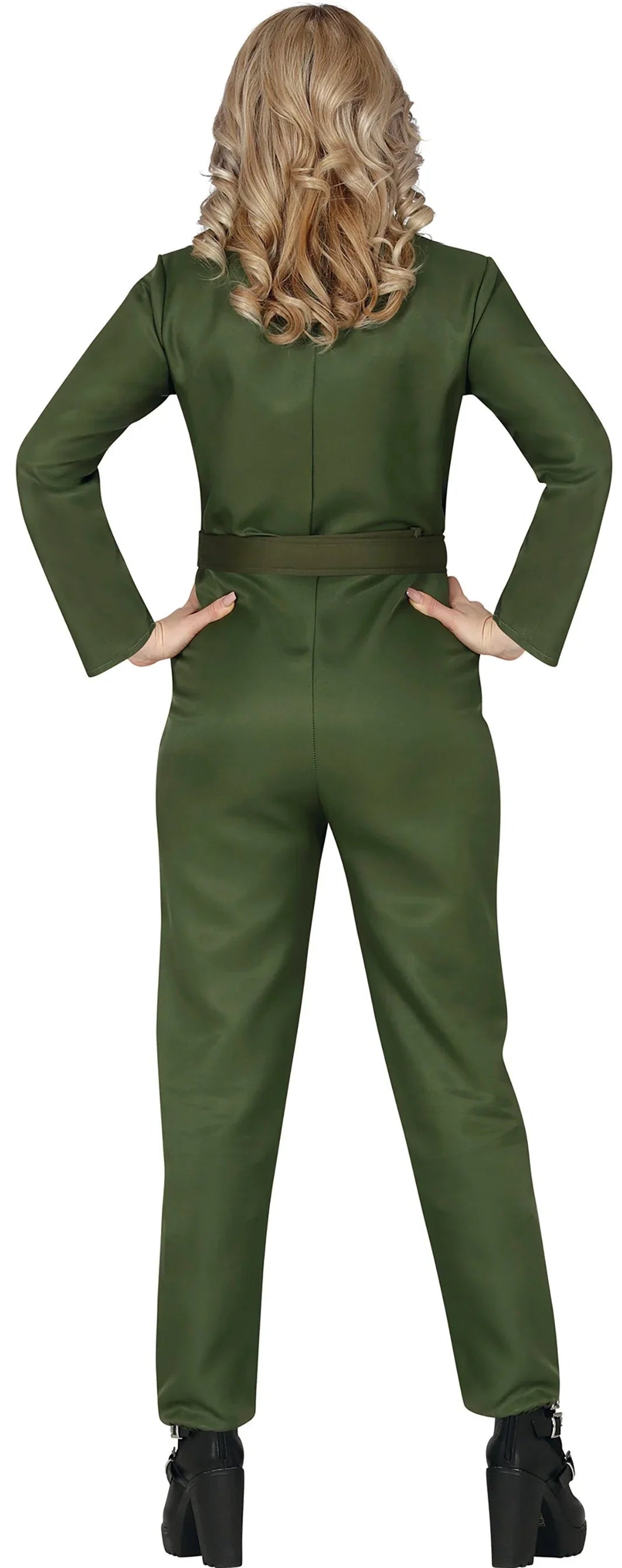 Disfraz de Piloto Militar de Avión para Mujer Pilotos y Aviadores Guirca