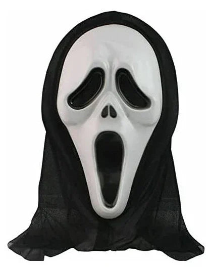 Máscara de Scream con Capucha Infantil Máscaras Halloween Guirca