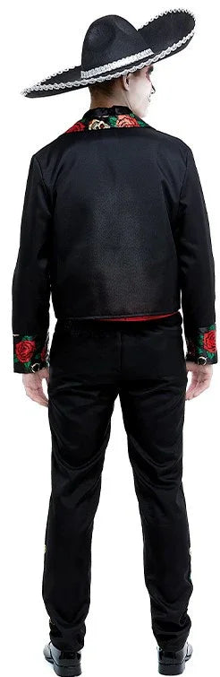 Disfraz de Catrin Esqueleto Mexicano para Hombre Catrina Partilandia