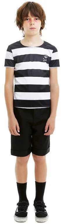 Disfraz de Pugsley Familia Addams para Niño Familia Addams Partilandia