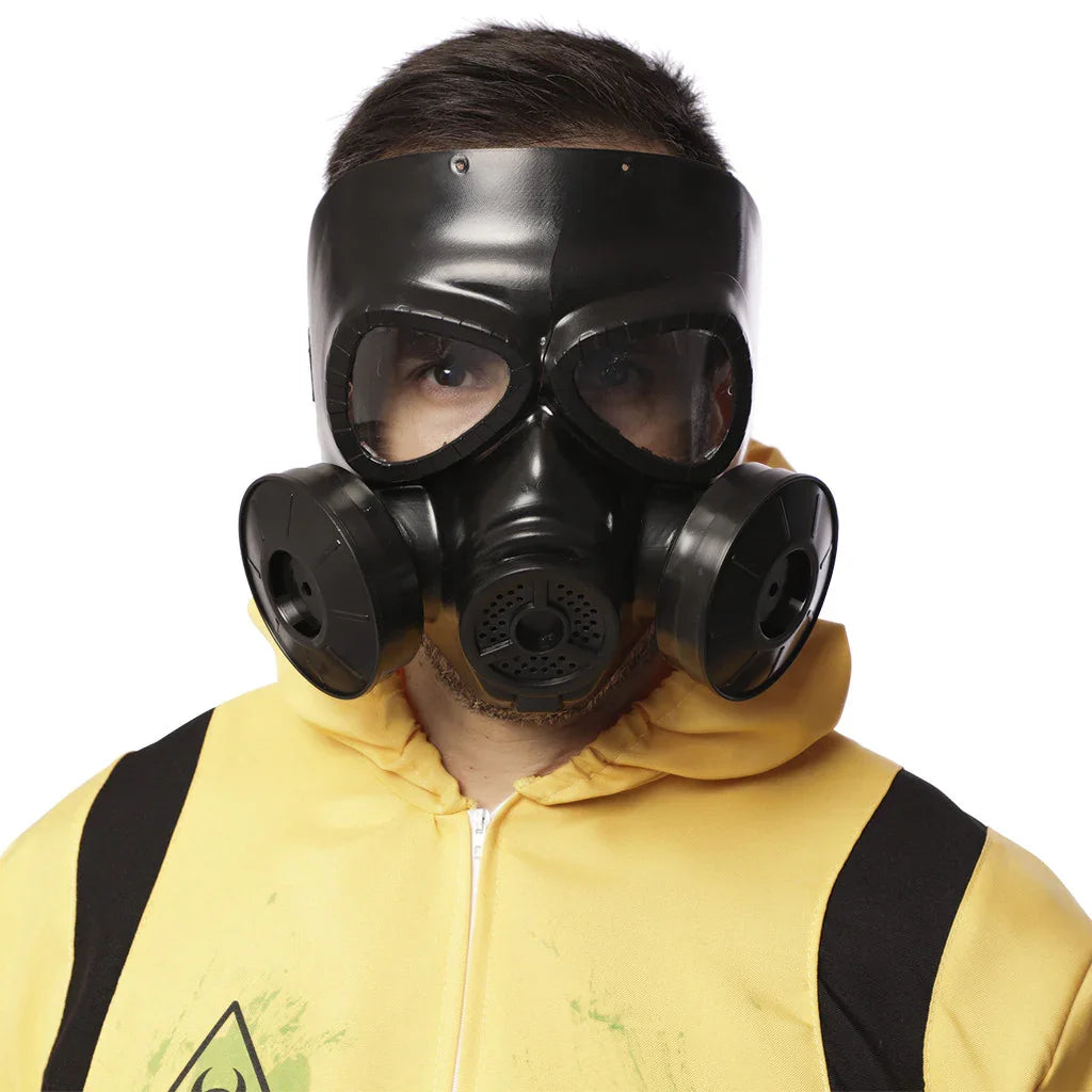 Máscara Anti Radiación Nuclear Negra Máscaras y Caretas EuroCarnavales