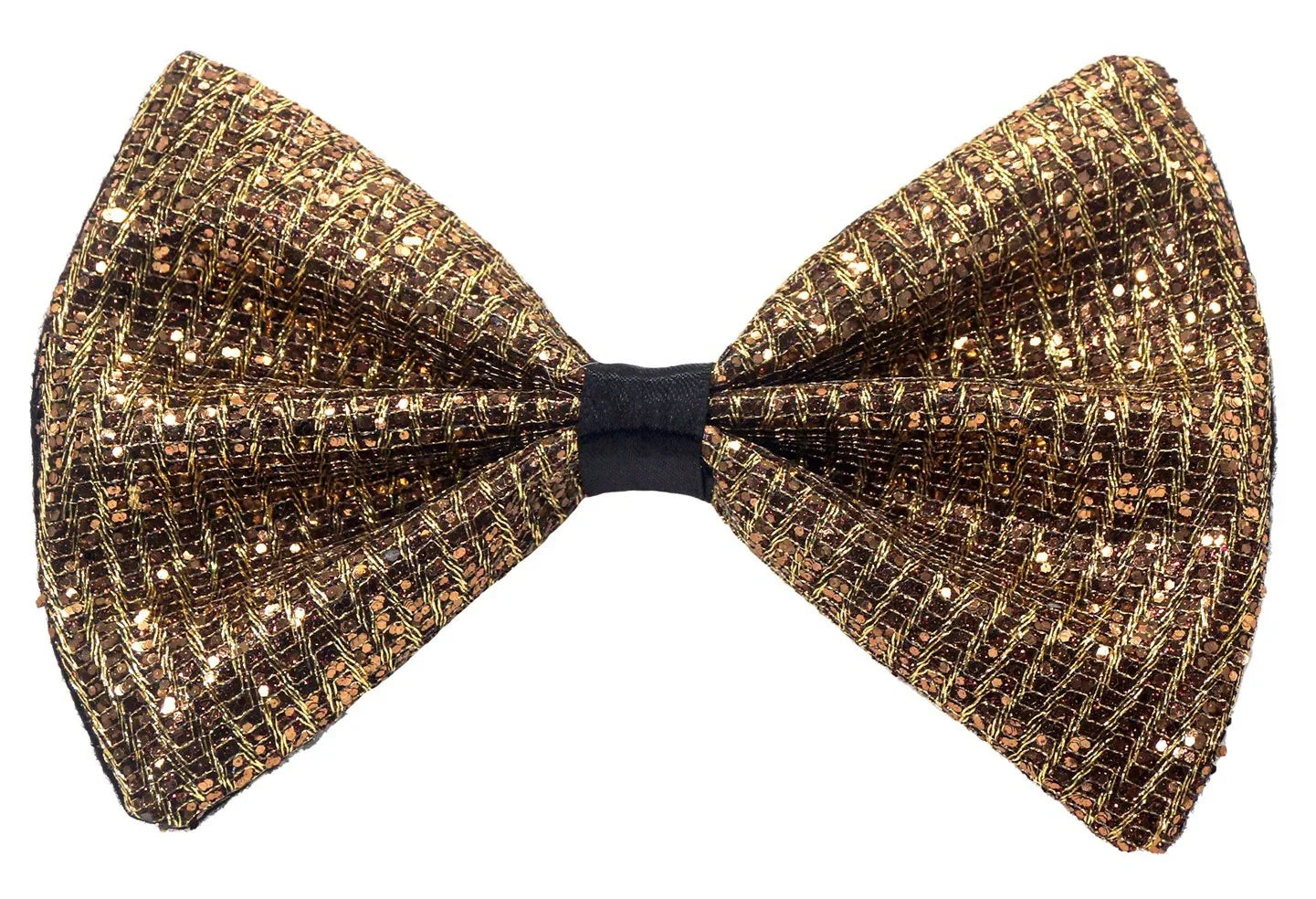 Pajarita Dorada Brillante Efecto Purpurina Corbatas, Pajaritas y Tirantes Widmann