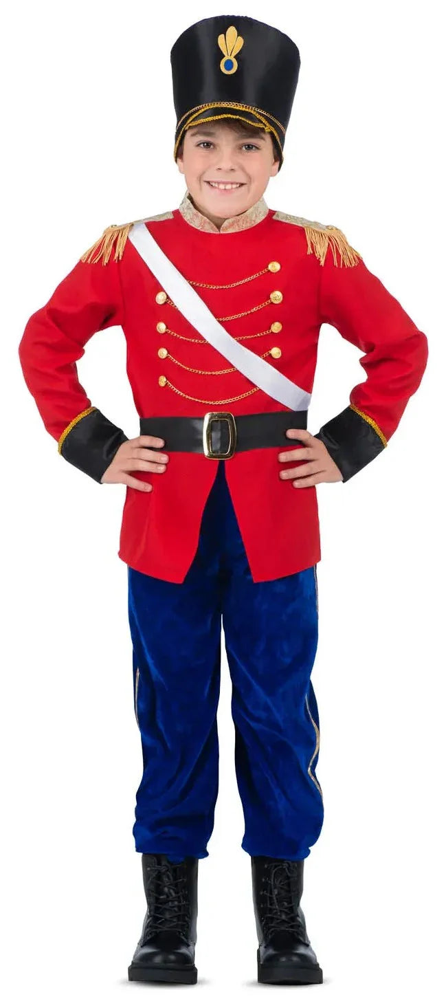 Disfraz de Soldadito de Plomo con Gorro para Niño Soldadito de Plomo Viving