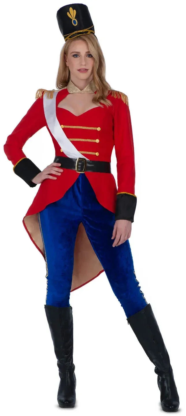 Disfraz de Soldadito de Plomo con Gorro para Mujer Soldadito de Plomo Viving