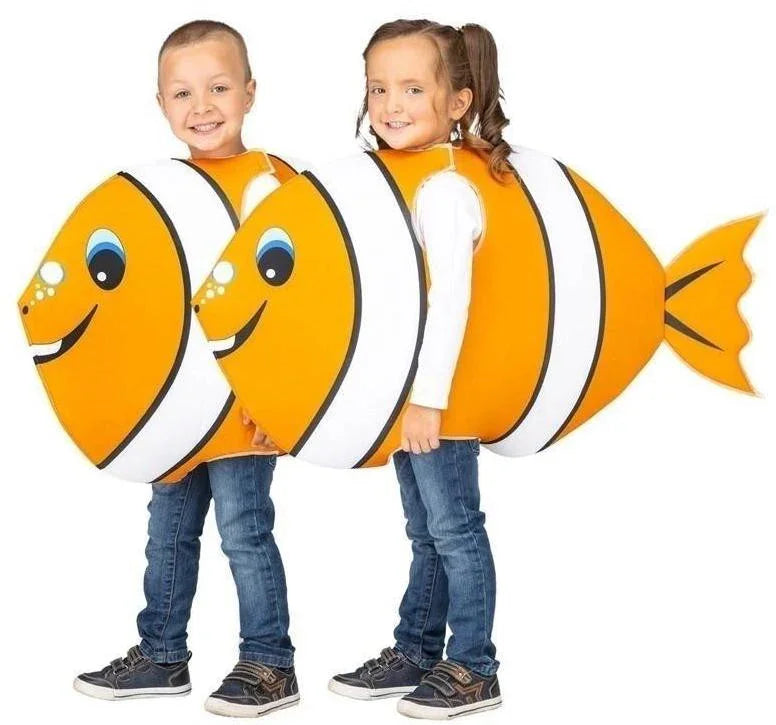 Disfraz de Pez Payaso Nemo para Niño Animales Infantiles Kimokawaii