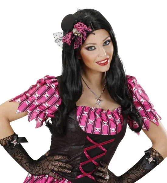 Mini Sombrero Adornado con Calabera Sombreros y Gorros Widmann