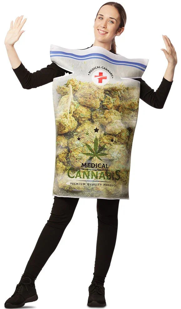 Disfraz de Bolsa de Marihuana para Adulto Disfraces Originales EuroCarnavales
