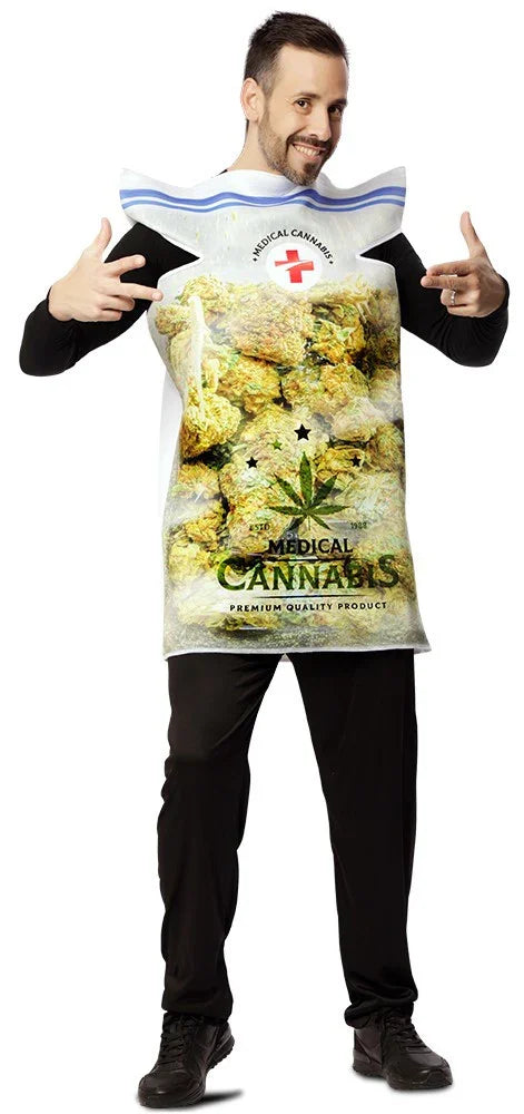 Disfraz de Bolsa de Marihuana para Adulto Disfraces Originales EuroCarnavales