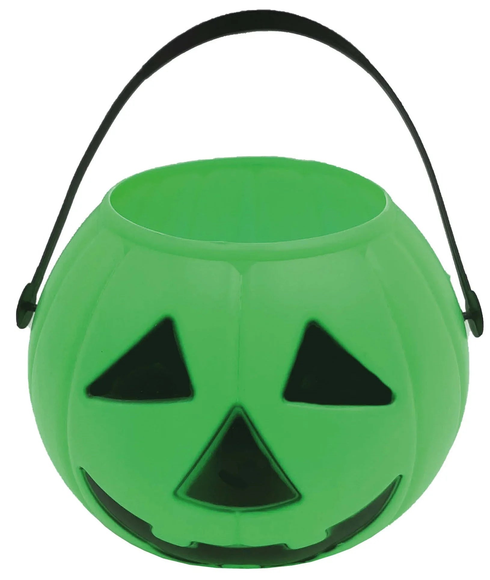 Cesta Calabaza Verde para Caramelos Cestas de Halloween Guirca