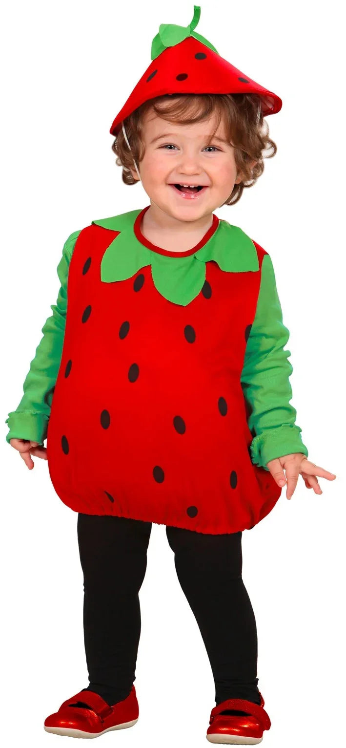 Disfraz de Fresita para Bebé Fresa Widmann