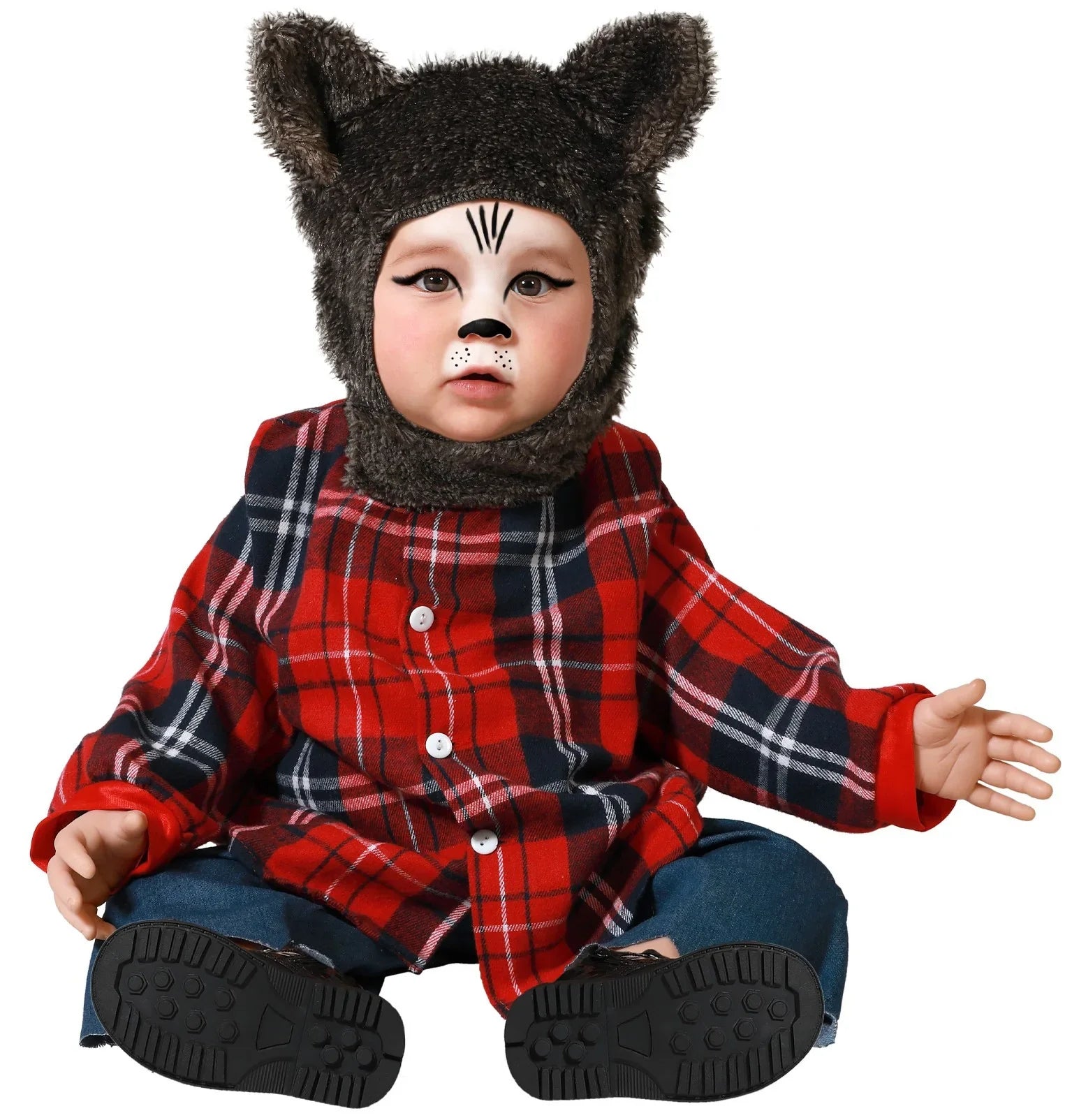 Disfraz de Hombre Lobo Adorable para Bebé Hombres Lobo Atosa