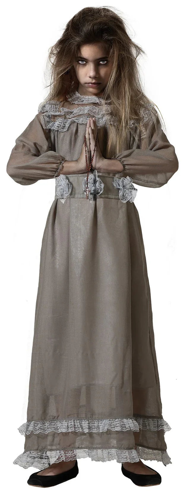 Disfraz de Espectro Fantasmal para Niña Fantasmas Atosa