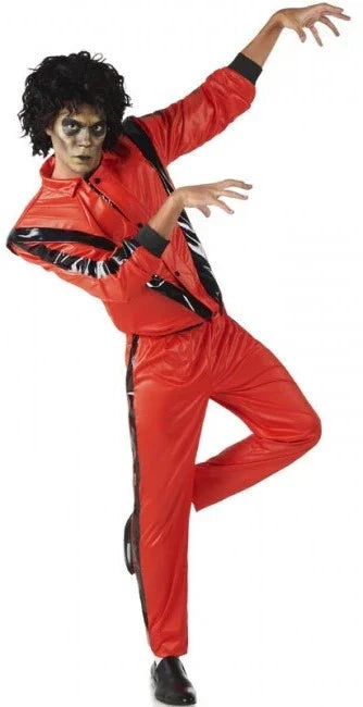 Disfraz de Michael Jackson Thriller para Adulto Cantantes y Músicos Kimokawaii