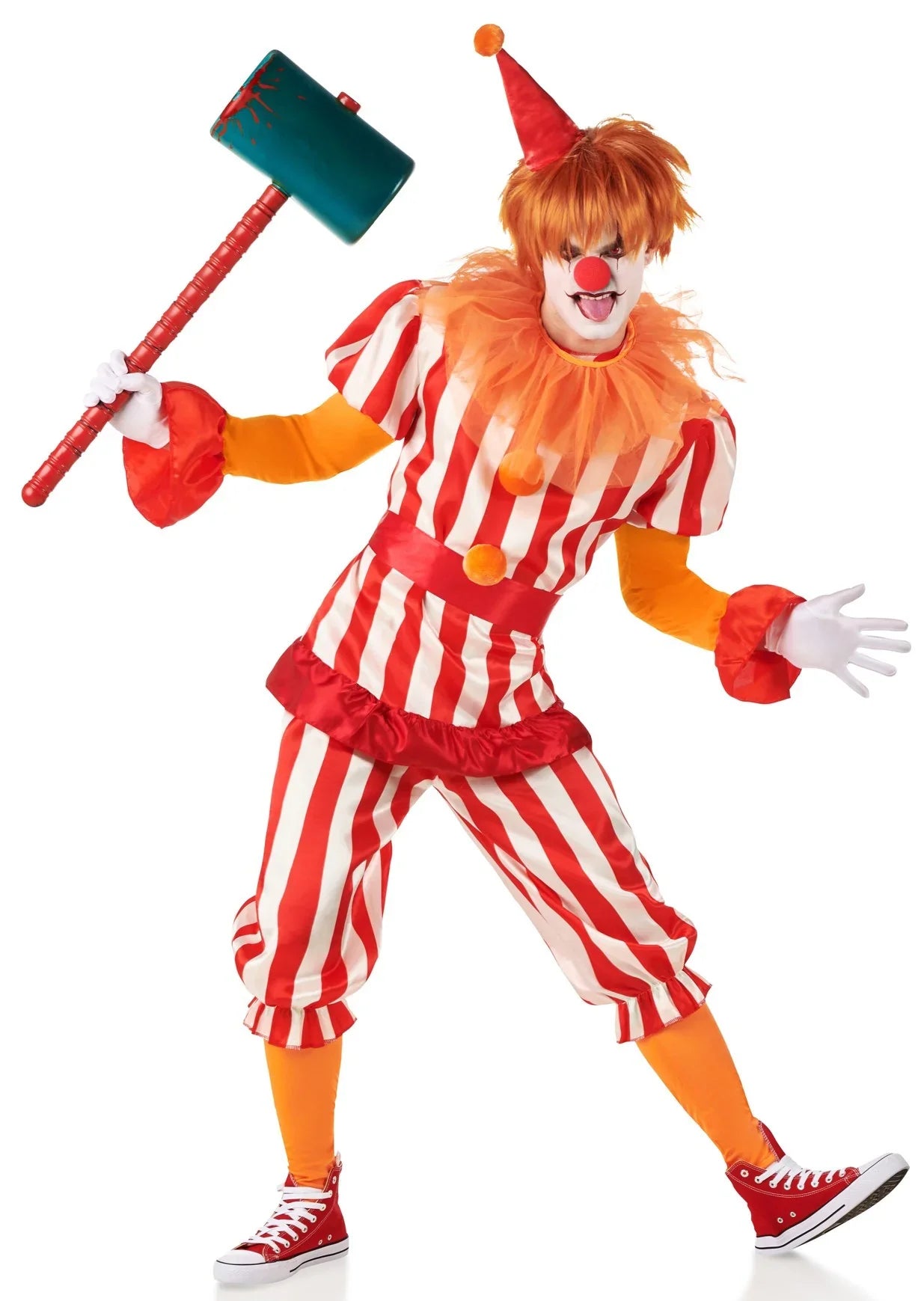 Disfraz de Payaso del Circo del Terror para Hombre Payasos Asesinos Kimokawaii