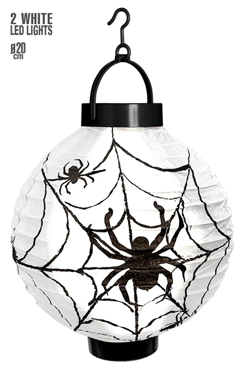 Farolillo de Arañas con Luz para Decoración Decoración Halloween Widmann