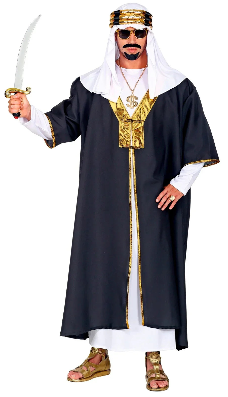 Disfraz de Sultán Árabe para Hombre Árabes Widmann