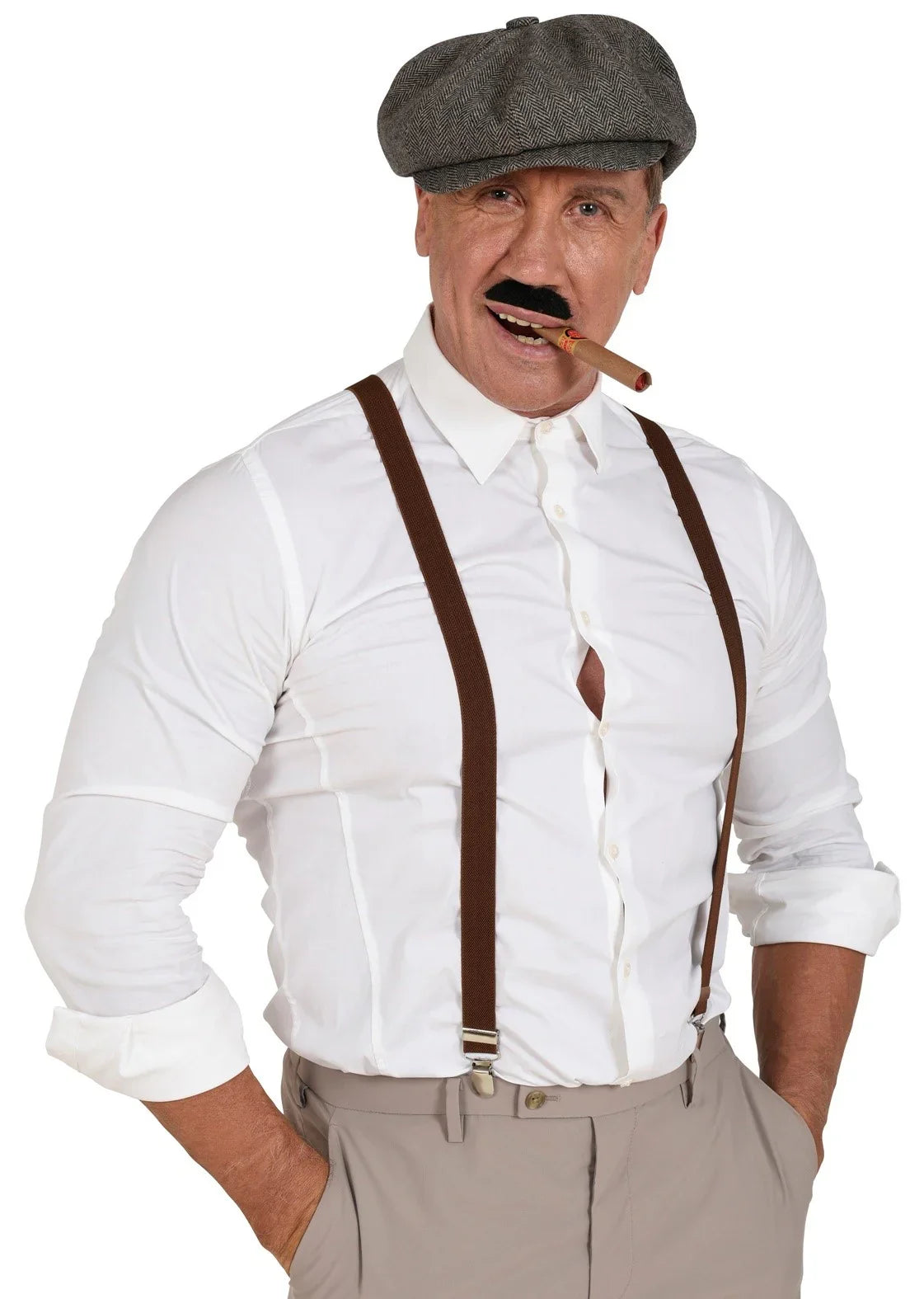 Kit de Disfraz de Gangster Años 20 Peaky Blinders Charleston, Gangster y Años 20 Widmann