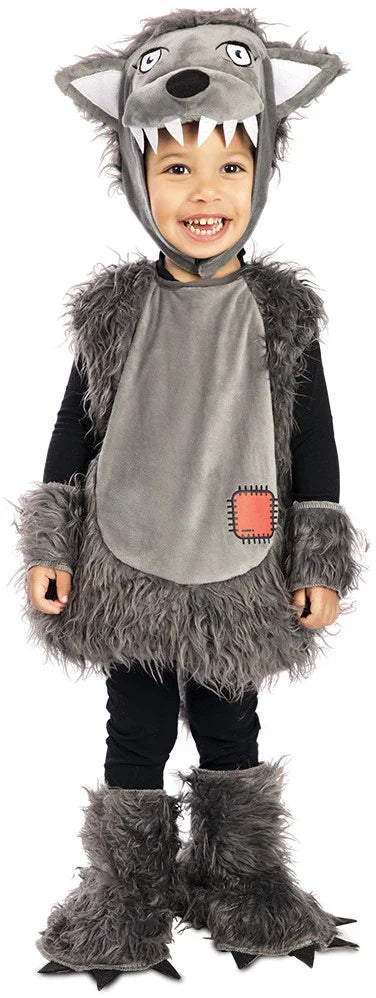 Disfraz de Lobo de Peluche para Niño Lobo EuroCarnavales