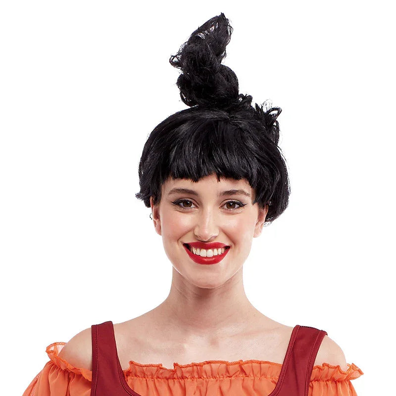 Peluca de Bruja Mary El Retorno de la Brujas para Mujer Pelucas Morenas Partilandia