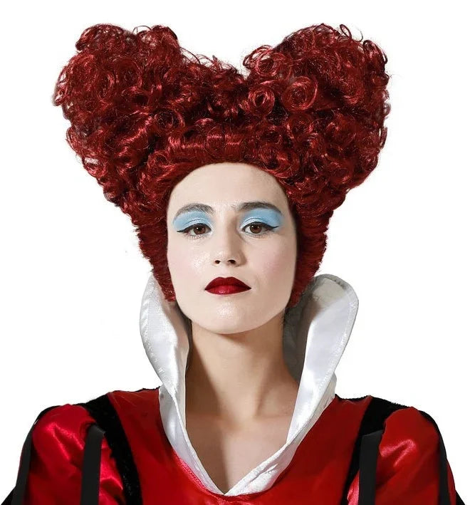 Peluca Pelirroja de Reina de Corazones Reina de Corazones Atosa