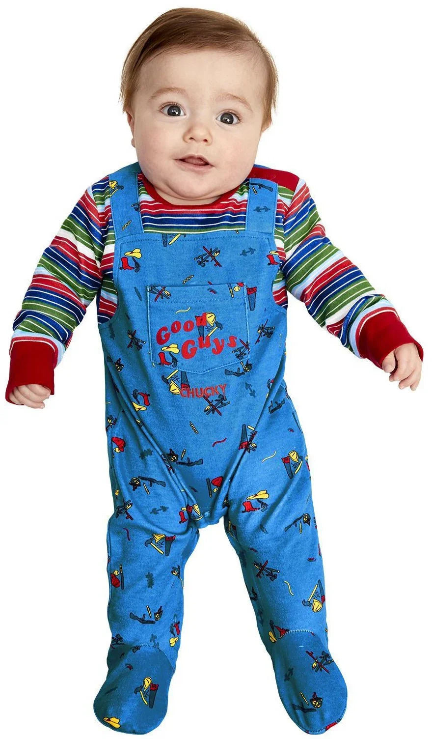 Disfraz de Chucky Oficial para Bebé Chucky - El Muñeco Diabólico Smiffys