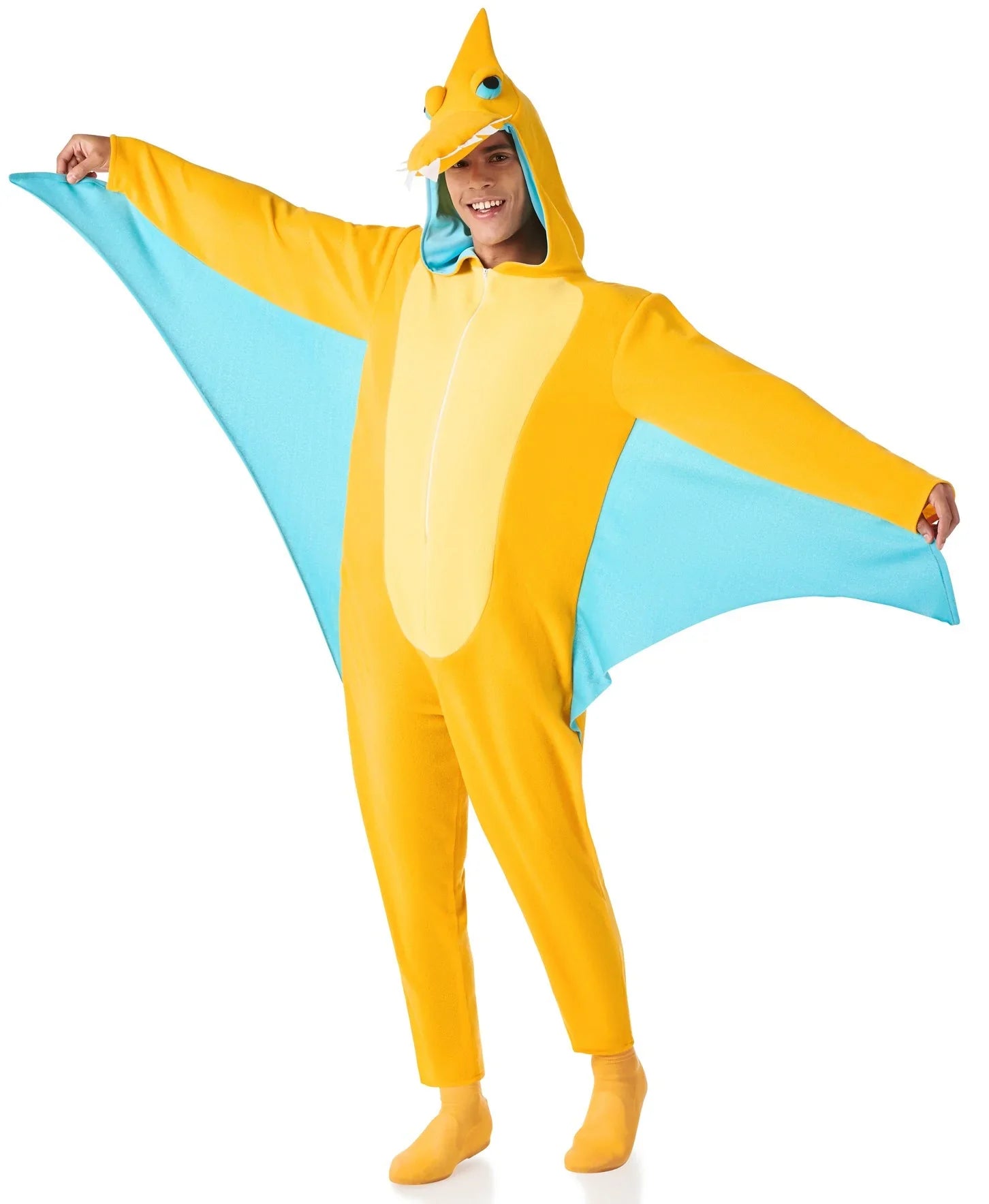Disfraz de Dinosaurio Pterodáctilo para Hombre Dragón y Dinosaurio Kimokawaii