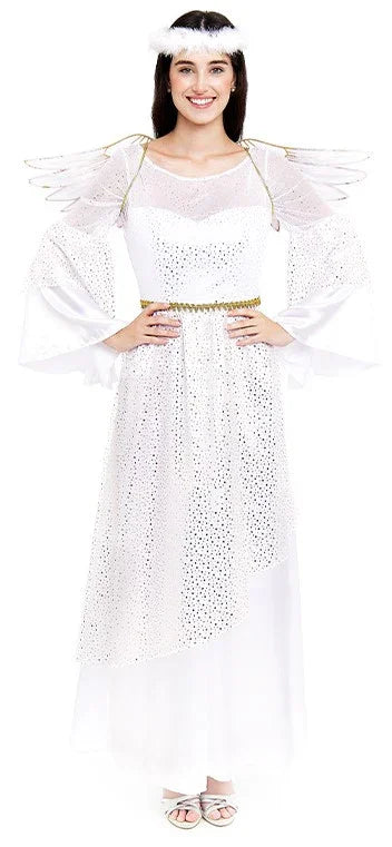 Disfraz de Ángel Navideño para Mujer Ángeles Partilandia