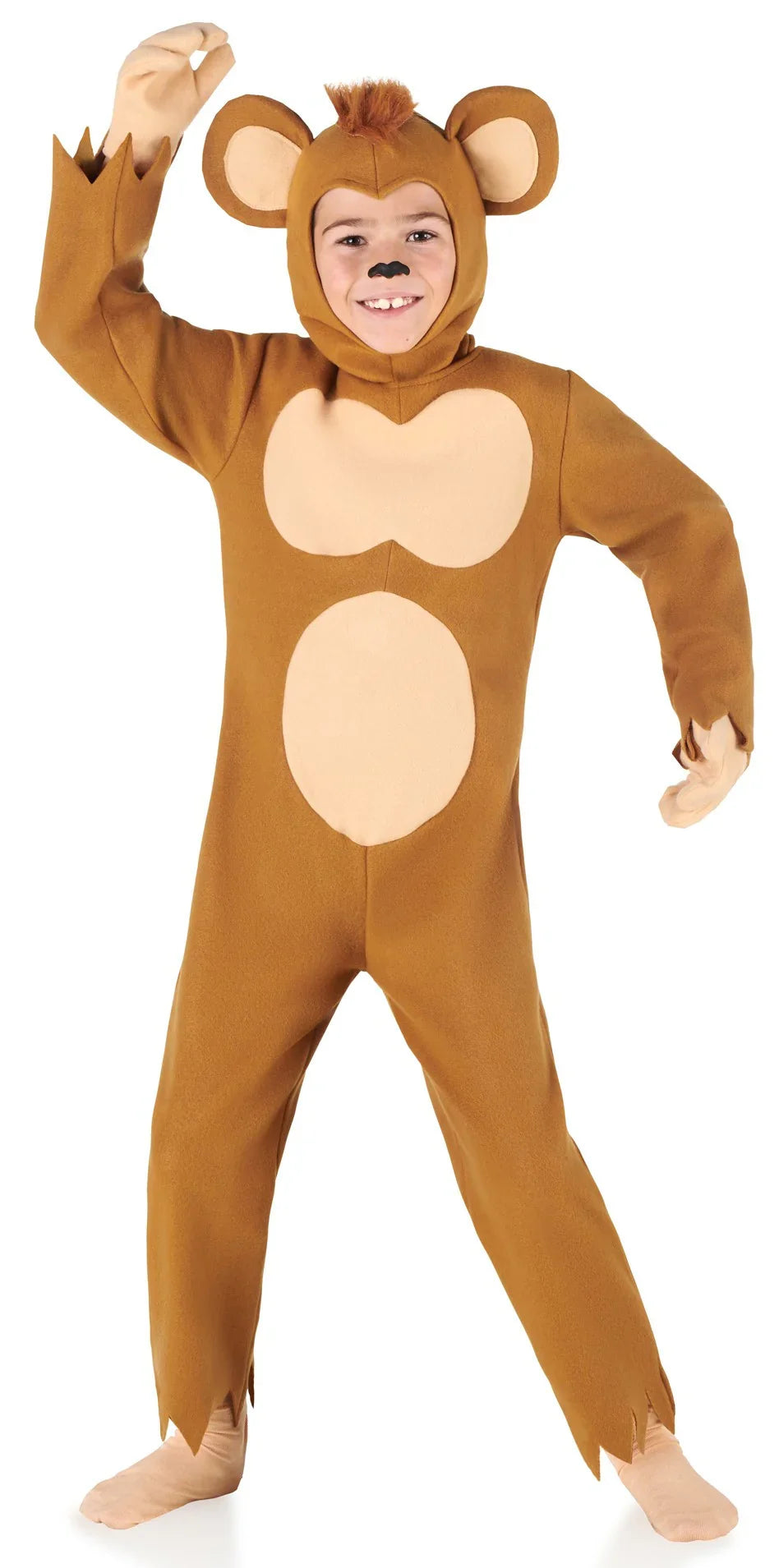 Disfraz de Mono de la Selva para Niño Mono y Gorila Kimokawaii