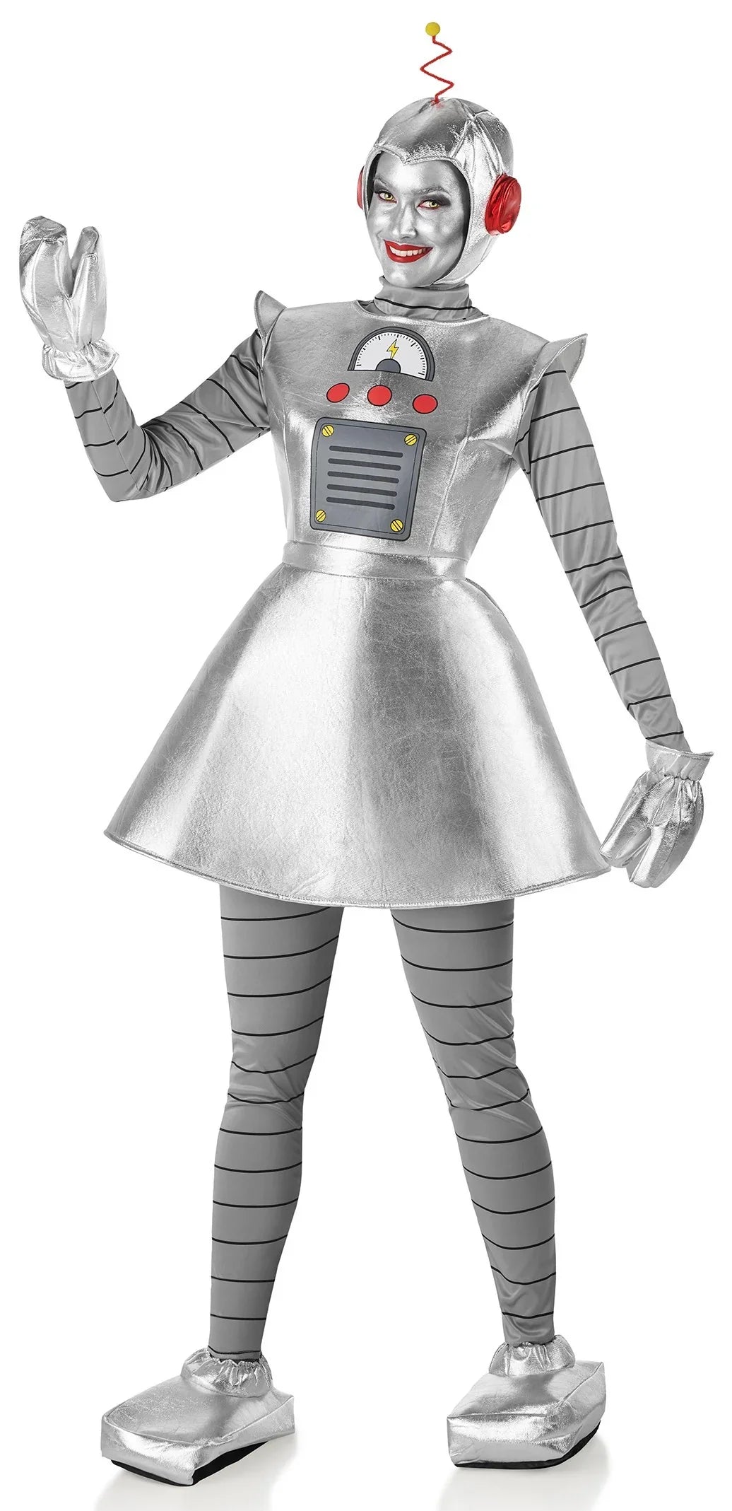 Disfraz de Robot Androide para Mujer Robot Kimokawaii