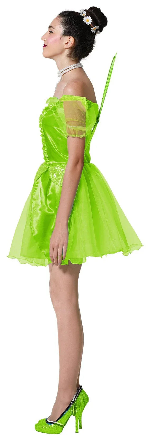 Disfraz de Hada Campanilla con Alas para Mujer Campanilla Atosa