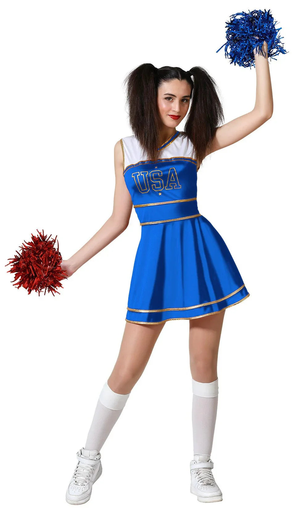 Disfraz de Animadora Azul para Adulto Animadoras Atosa