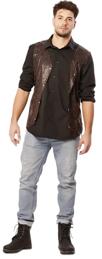 Chaleco Motero Daryl The Walking Dead para Hombre Chalecos EuroCarnavales