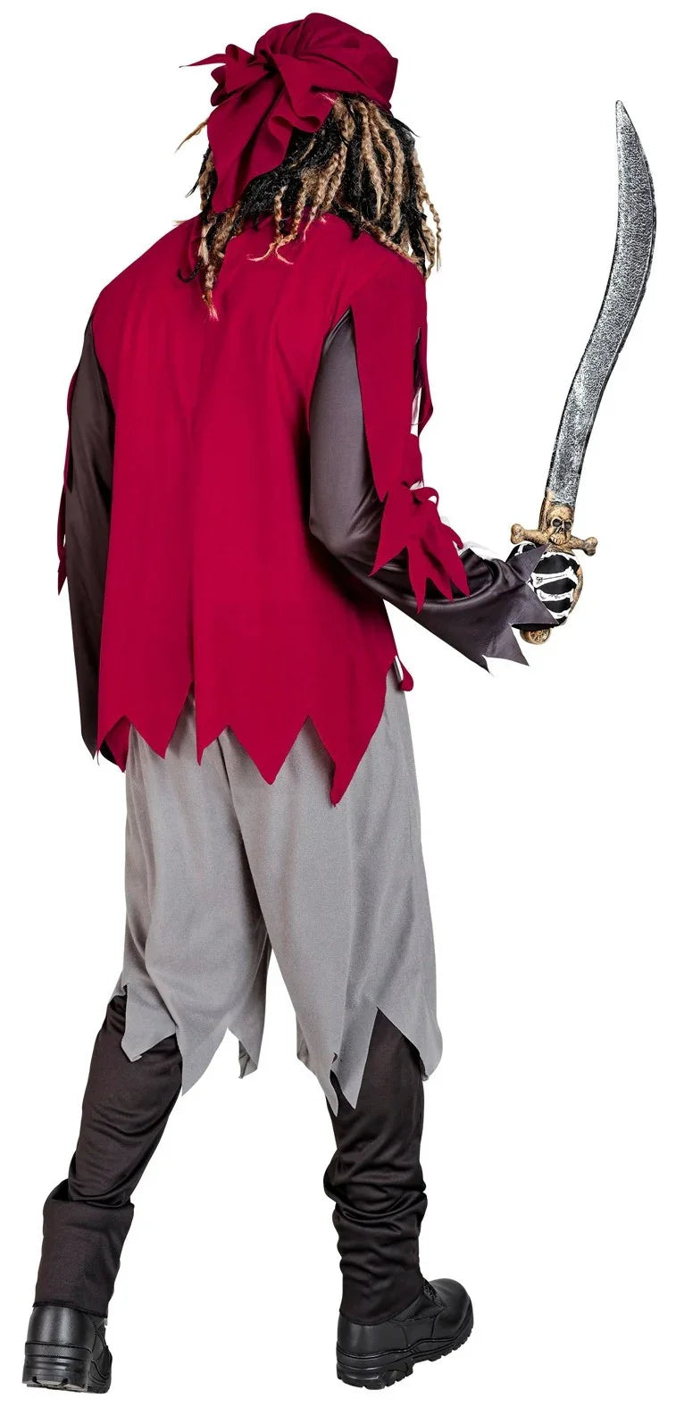 Disfraz de Esqueleto Bucanero para Hombre Piratas Widmann