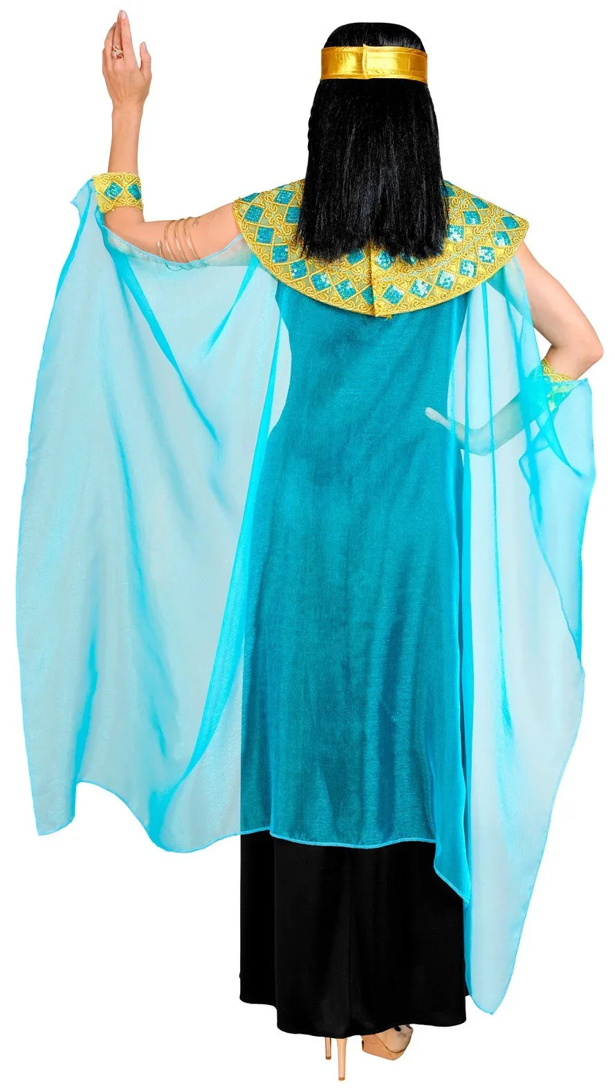 Disfraz de Egipcia Cleopatra Negro para Mujer Egipcios Widmann