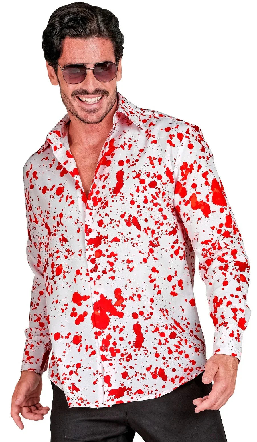Camisa Sangrienta para Hombre Camisas de Halloween Widmann