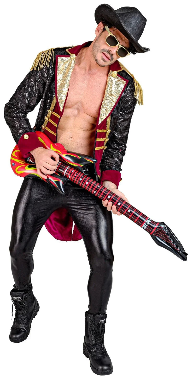 Chaqueta de Domador Negra con Lentejuelas para Hombre Domador Widmann