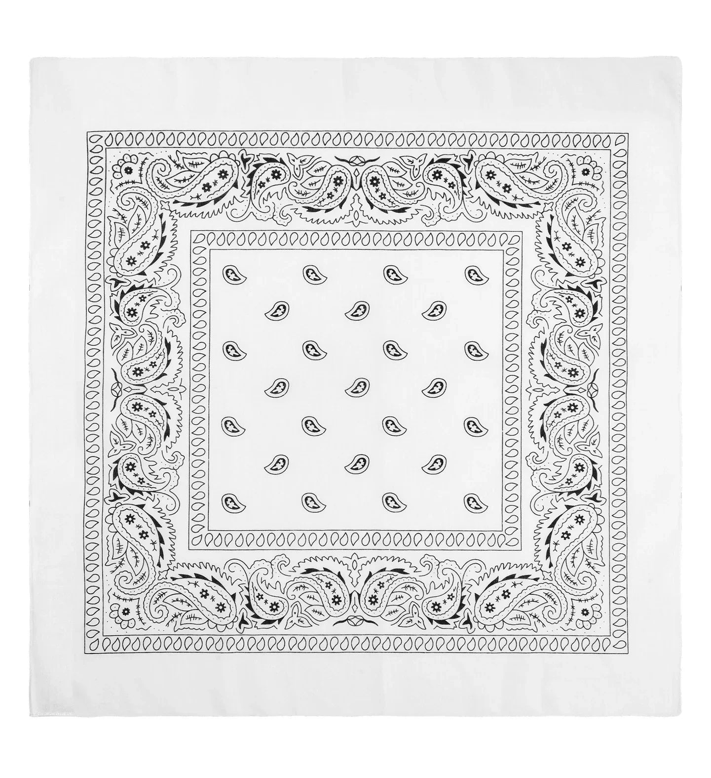 Pañuelo Bandana Blanco para Adulto Pañuelos y Bandanas Widmann