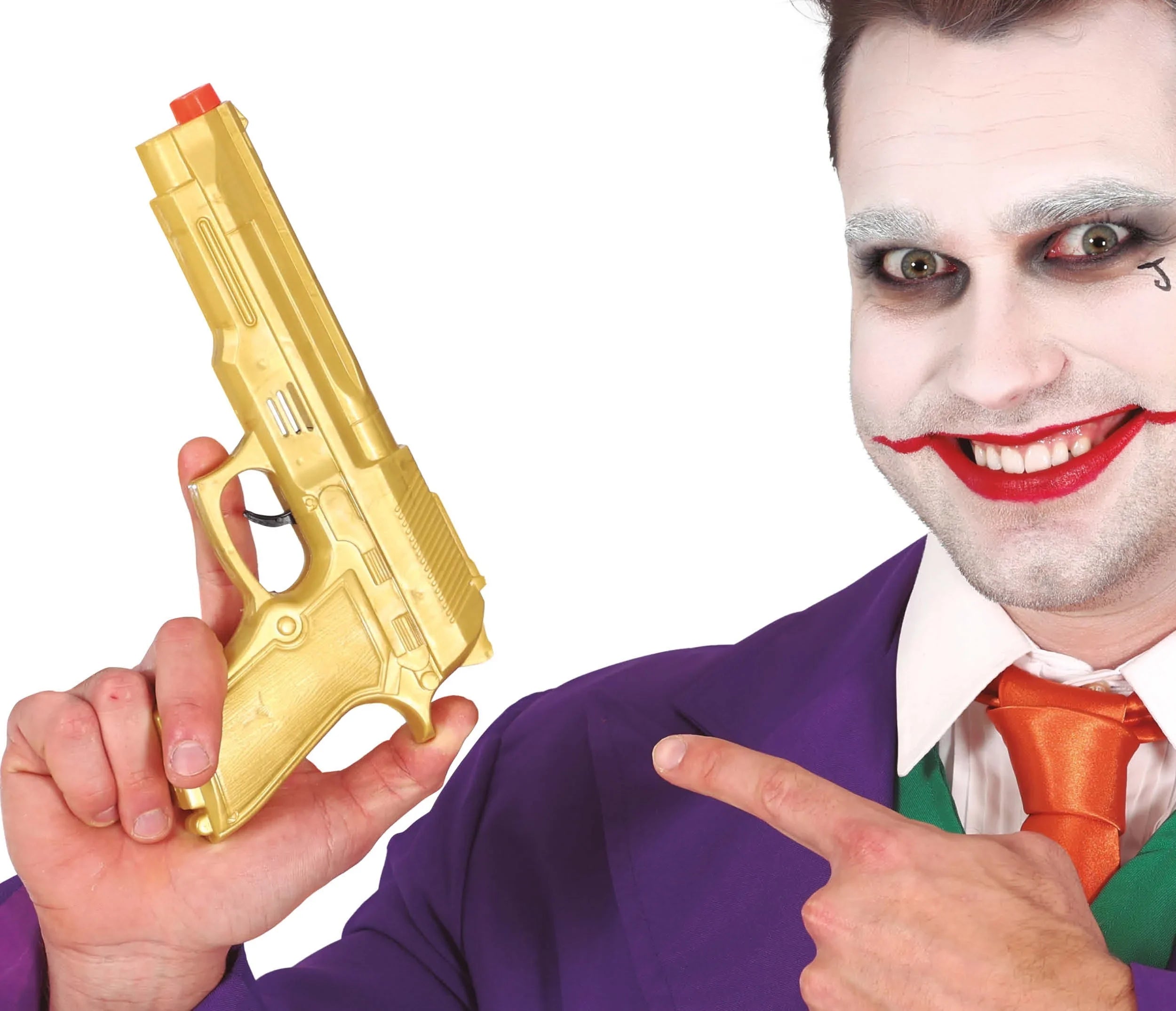 Pistola Dorada con Sonido Pistolas, Rifles y Metralletas Guirca