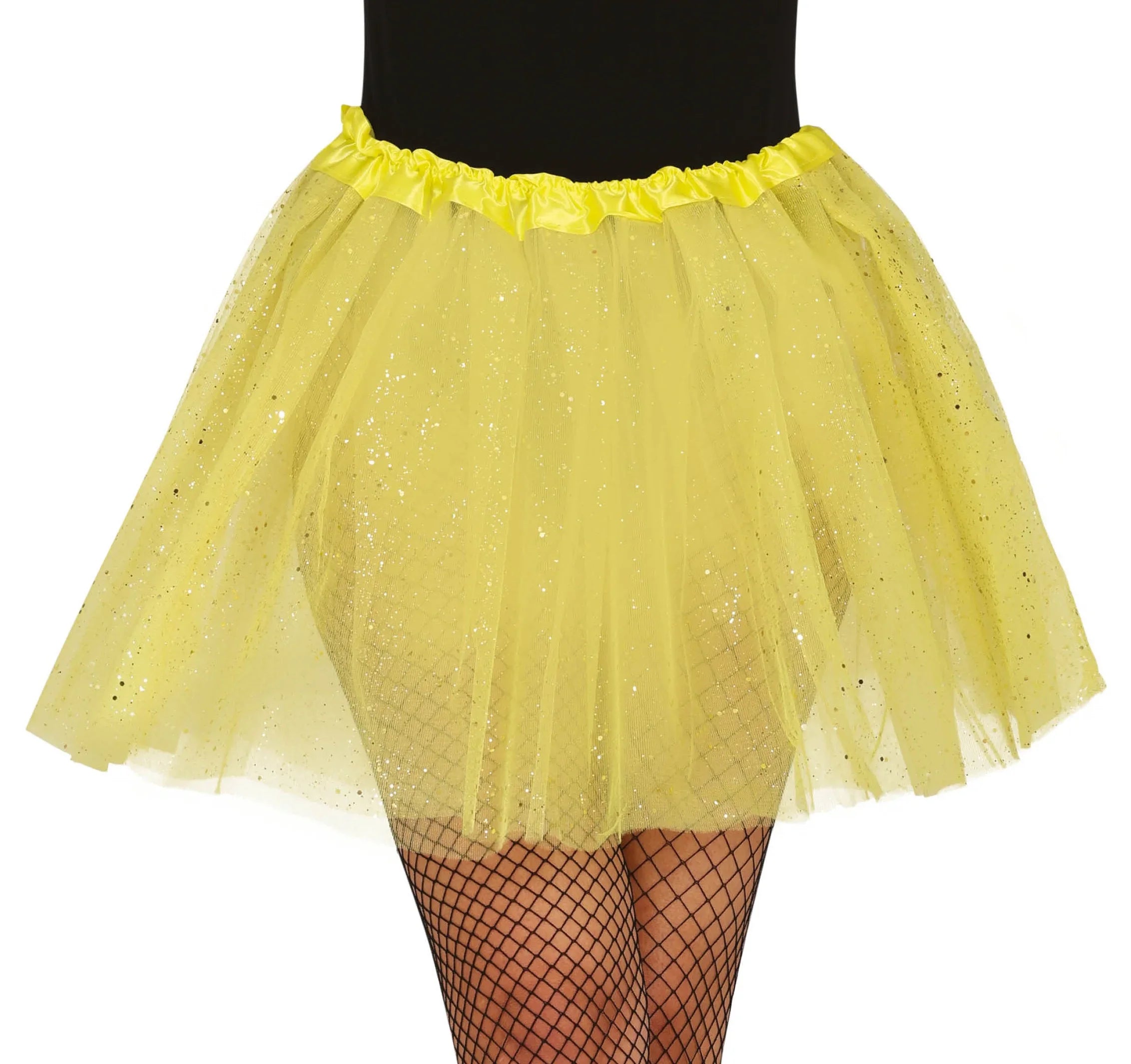 Tutú Amarillo con Purpurina para Mujer Tutús Guirca