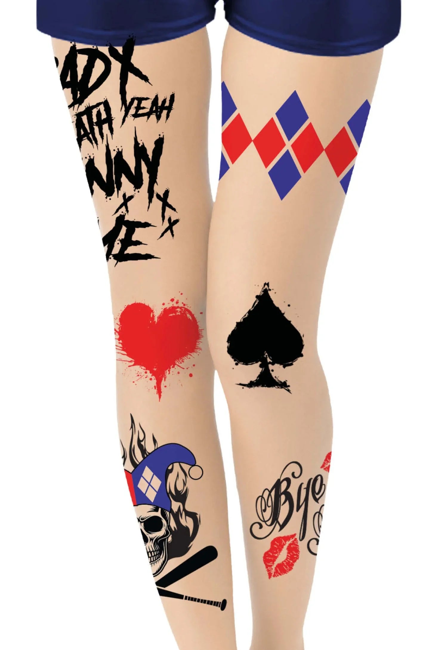Pantys de Harley Villana para Mujer Harley Quinn Guirca